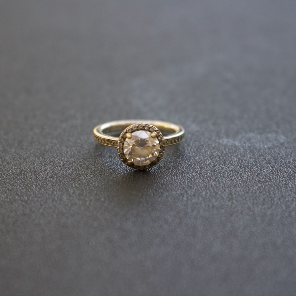 Beautiful Pandora Classic Elegance Ring - sz. 4.5